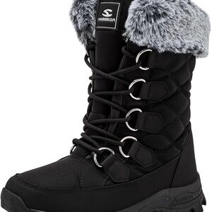 SOLD NIB Women's Black Winter Boots Size 9